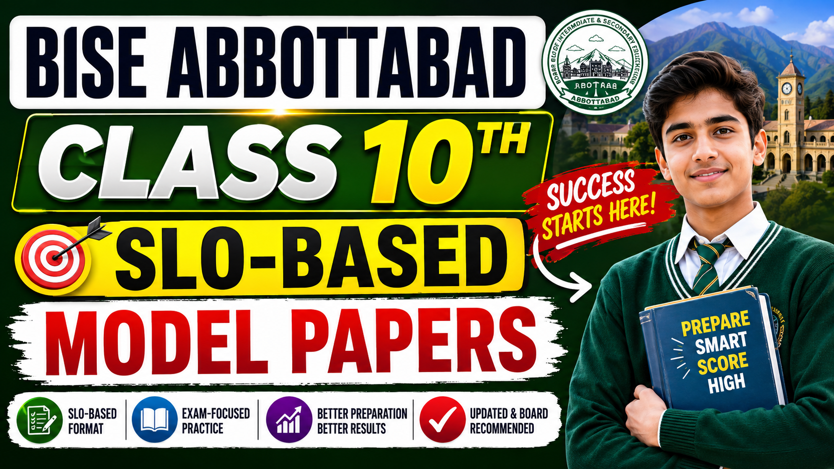 Navigating the BISE Abbottabad Class 10th SLO-Based Model Papers